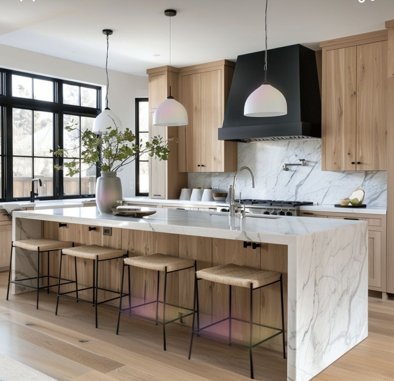 kitchen design inspiration for a moody contemporary sleek space