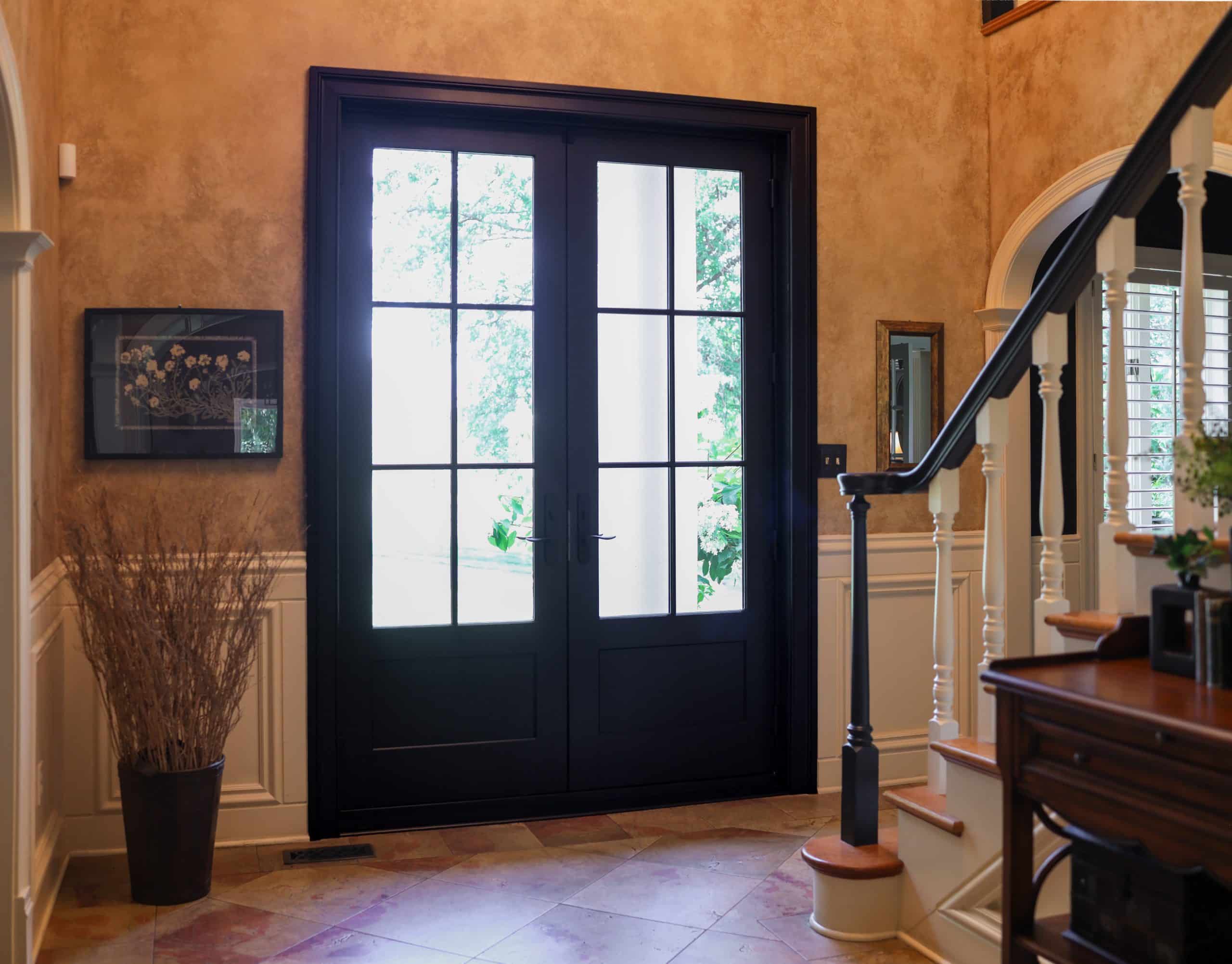 interior view of entry handyman project in Lenexa