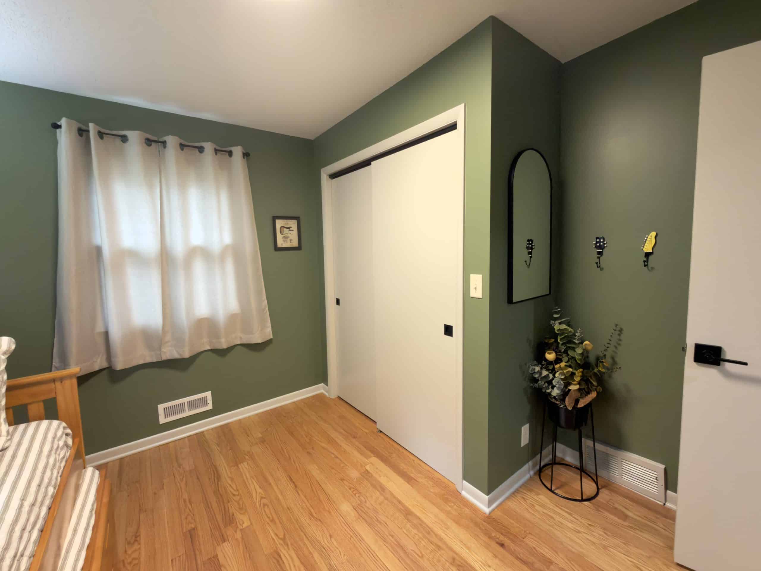 closet and bedroom after accessible remodel closet and bedroom after accessible remodel
