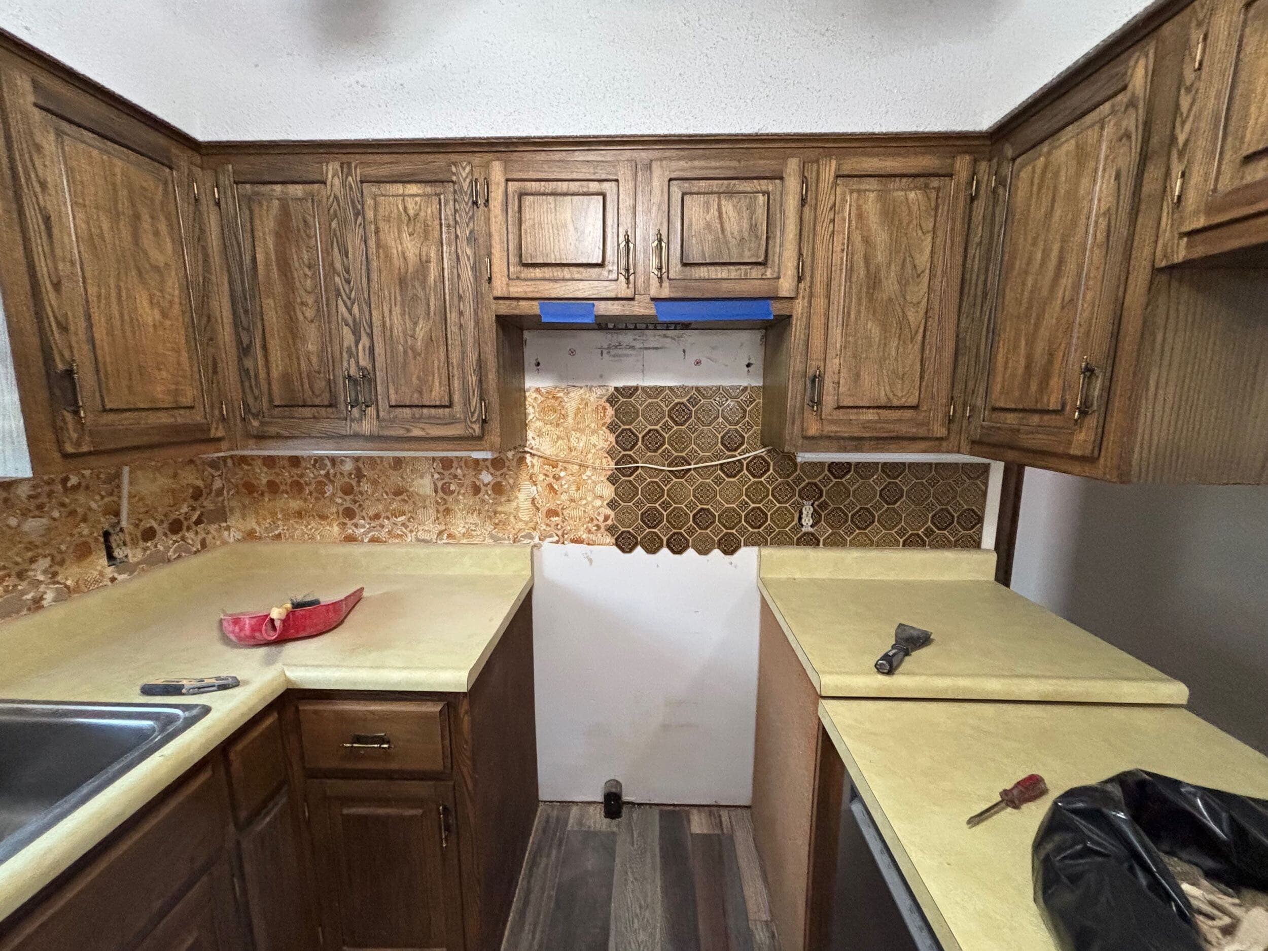 Lake of the Ozarks handyman kitchen remodel