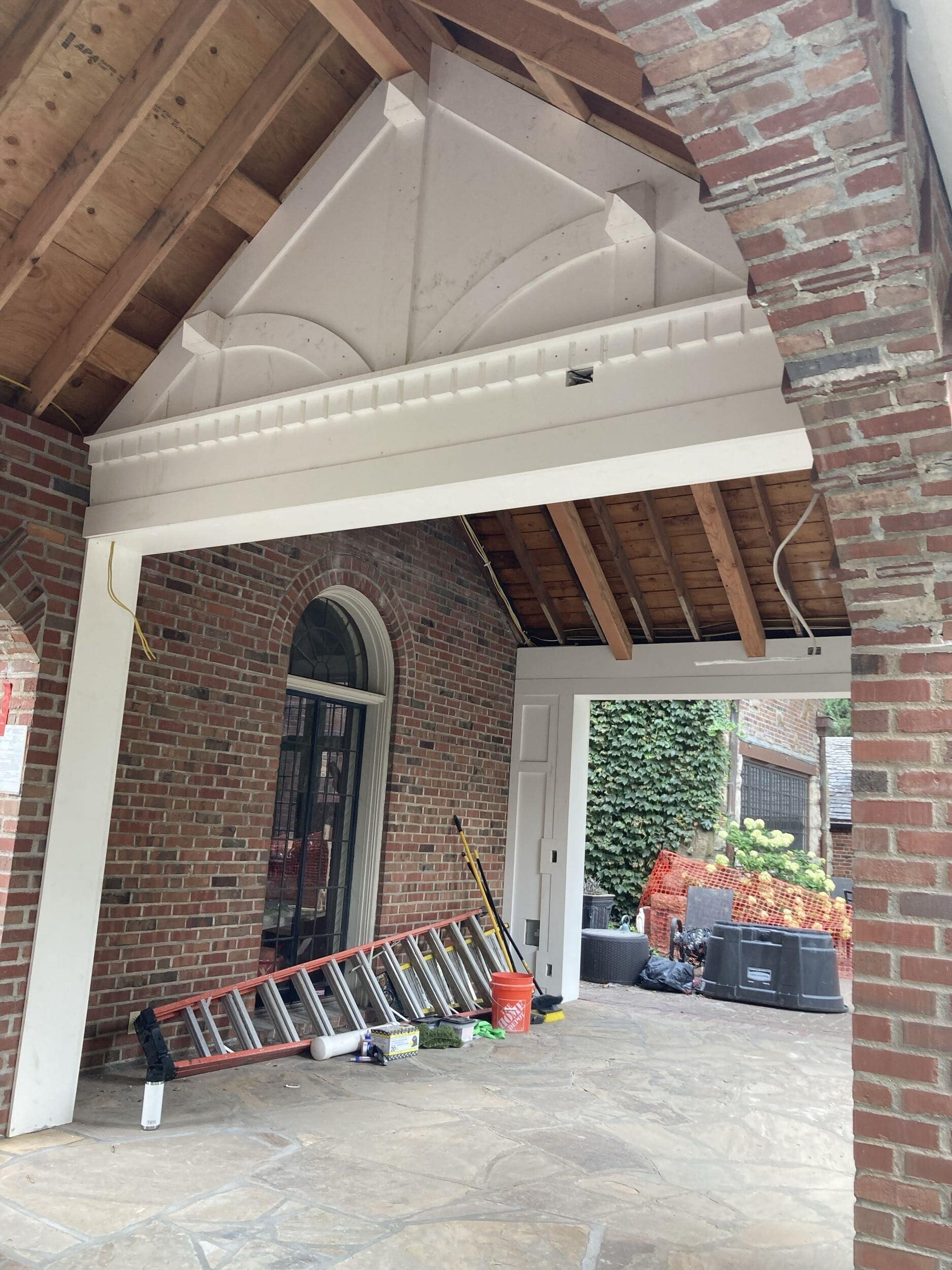 trim carpentry details and accents on exterior facade trim carpentry details and accents on exterior facade
