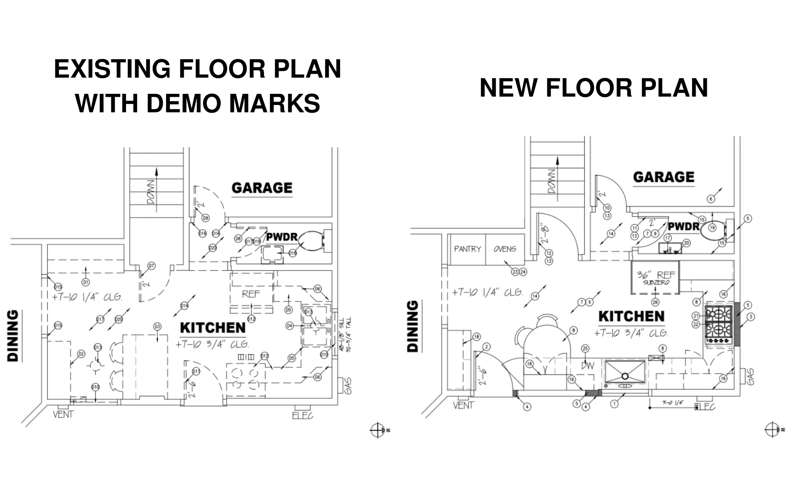 floor plans for fairway KS kitchen remodel