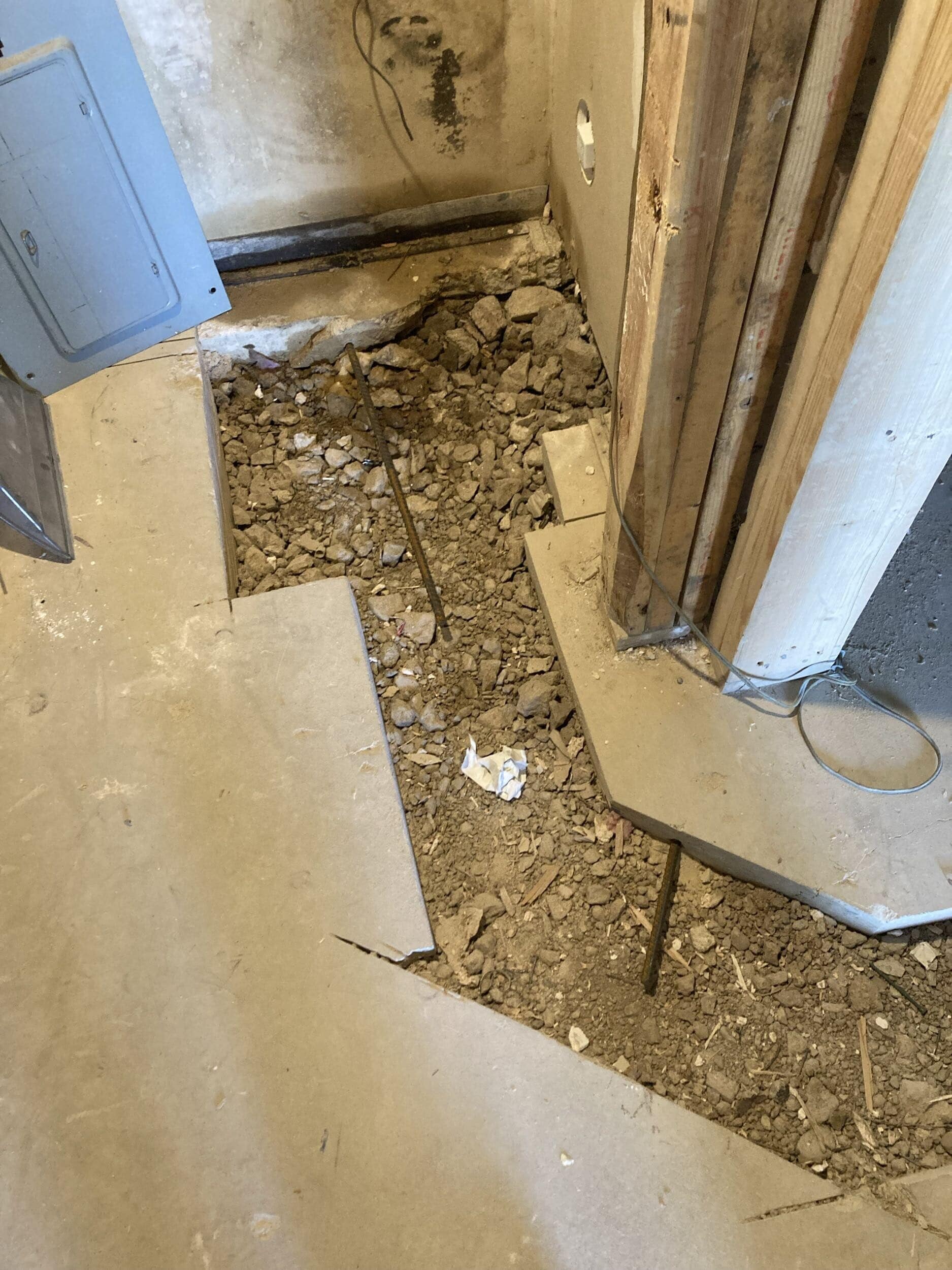 plumbing rough ins and moving water line in lake of the ozarks remodeling project plumbing rough ins and moving water line in lake of the ozarks remodeling project