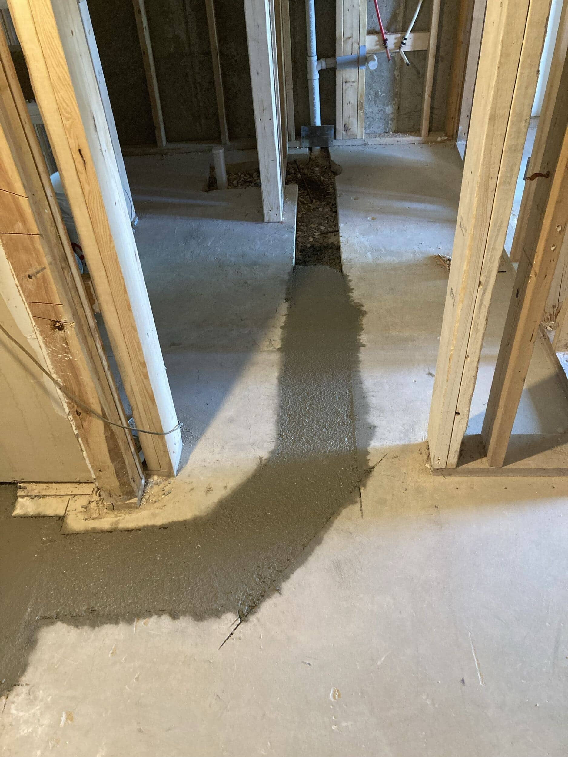 plumbing rough ins and moving water line in lake of the ozarks remodeling project plumbing rough ins and moving water line in lake of the ozarks remodeling project