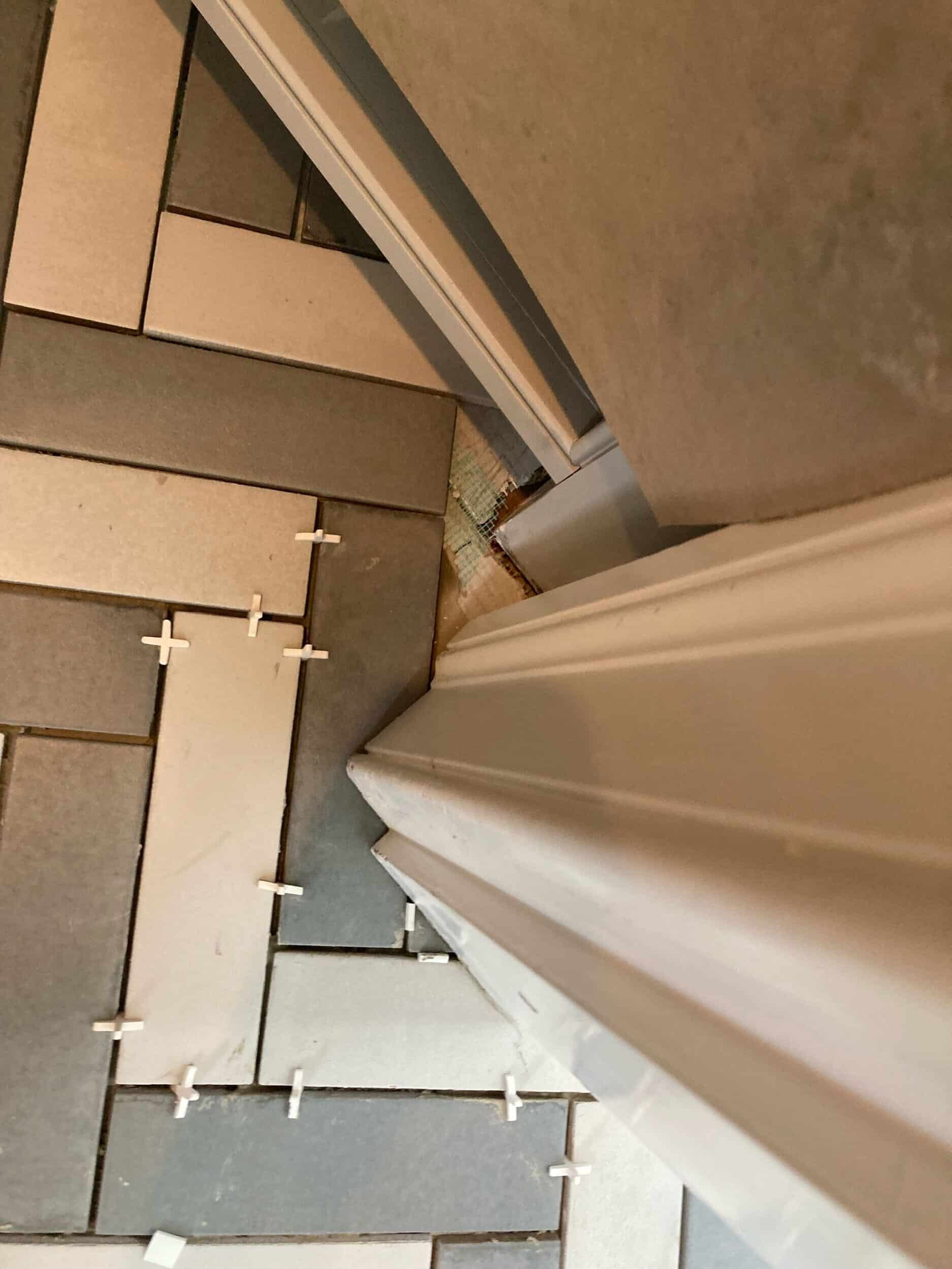 herringbone tile handyman project herringbone tile handyman project