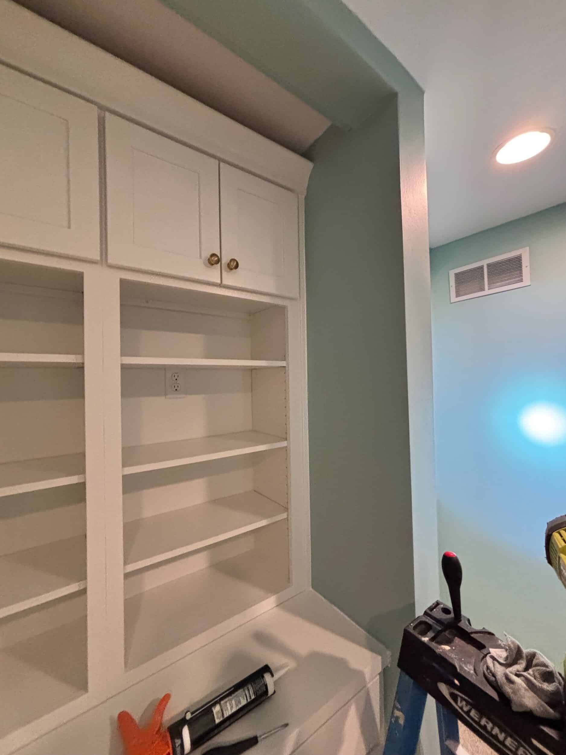 custom cabinetry built-in cabinet and shelves in primary bedroom custom cabinetry built-in cabinet and shelves in primary bedroom