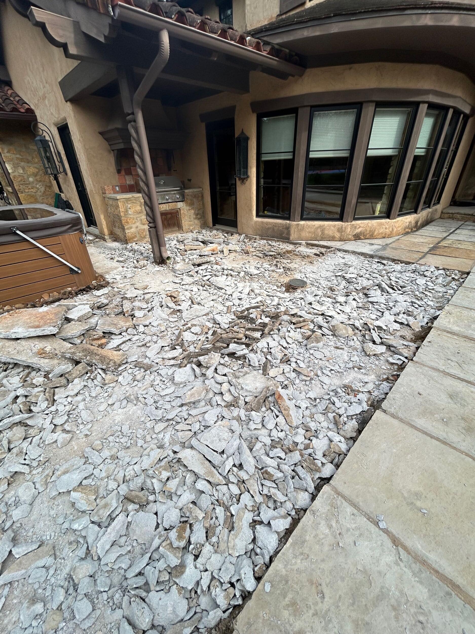 excavation phase of home addition excavation phase of home addition
