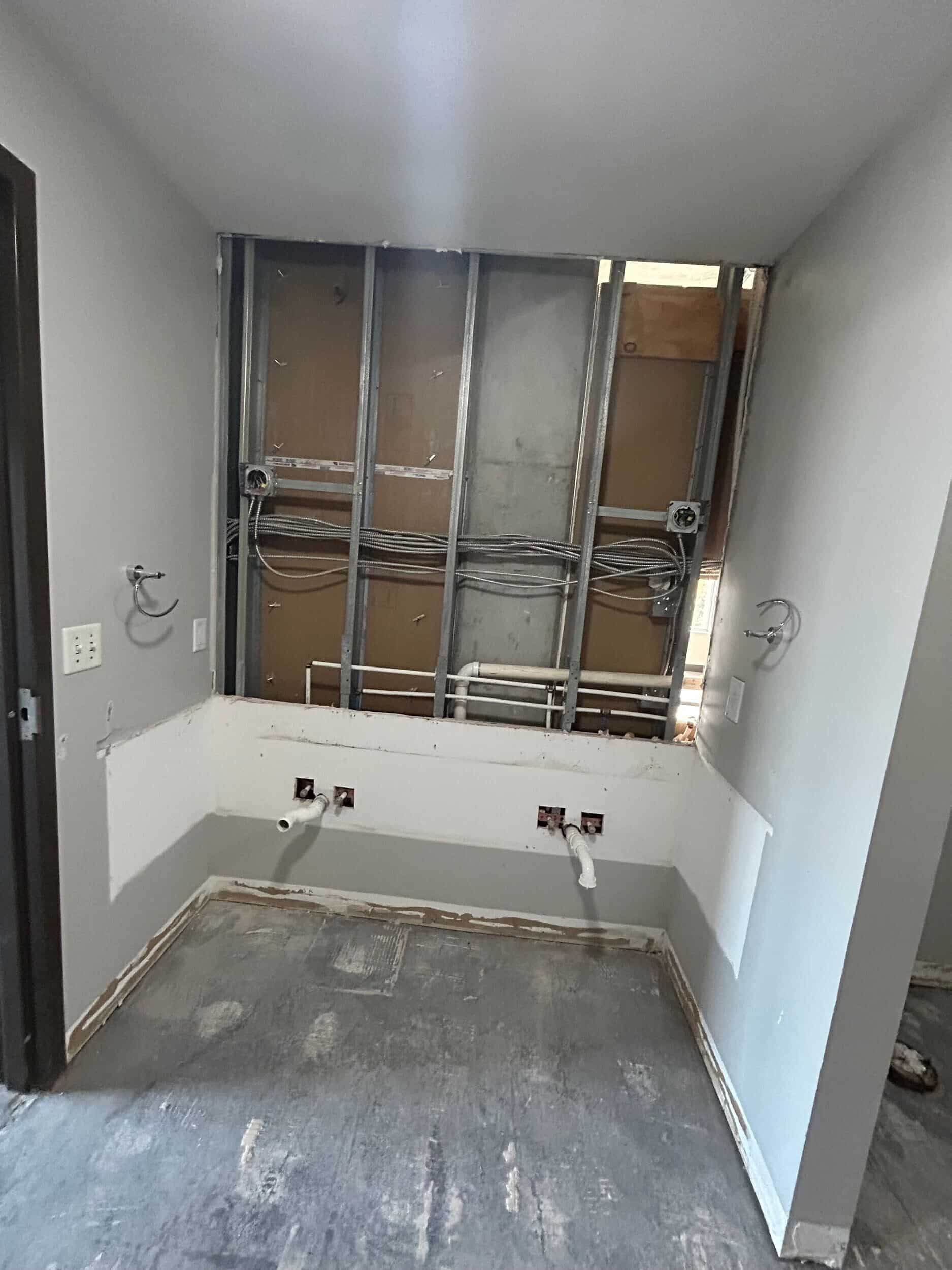 primary bath demo