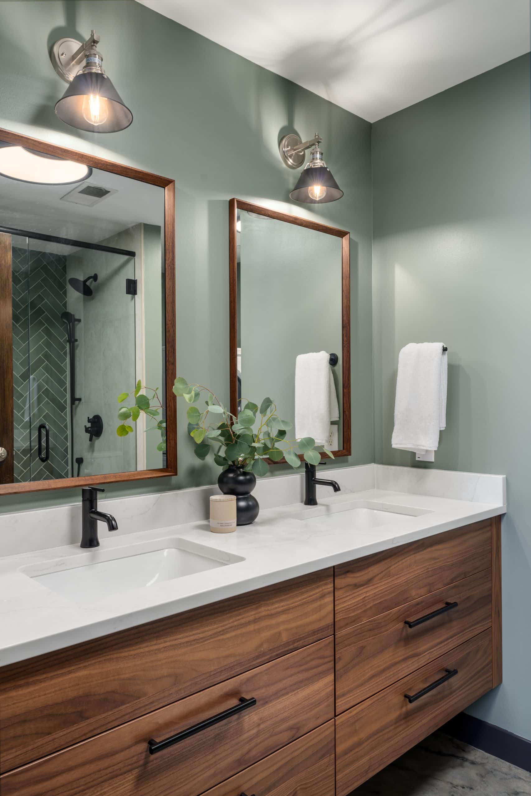 condo primary bathroom remodel in Kansas City