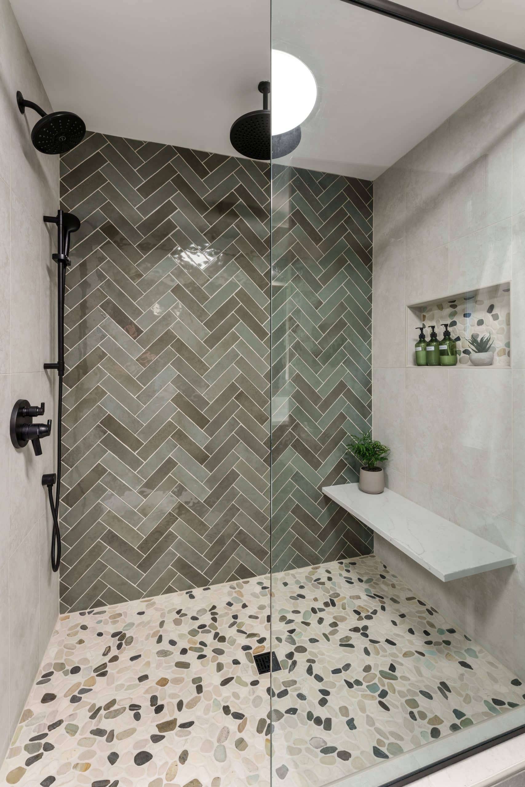 condo primary bathroom remodel in Kansas City